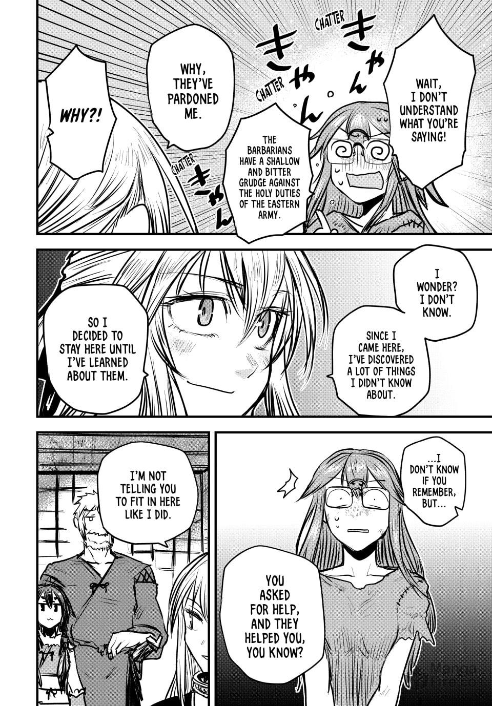 The encounter with the demons is man-made page 24