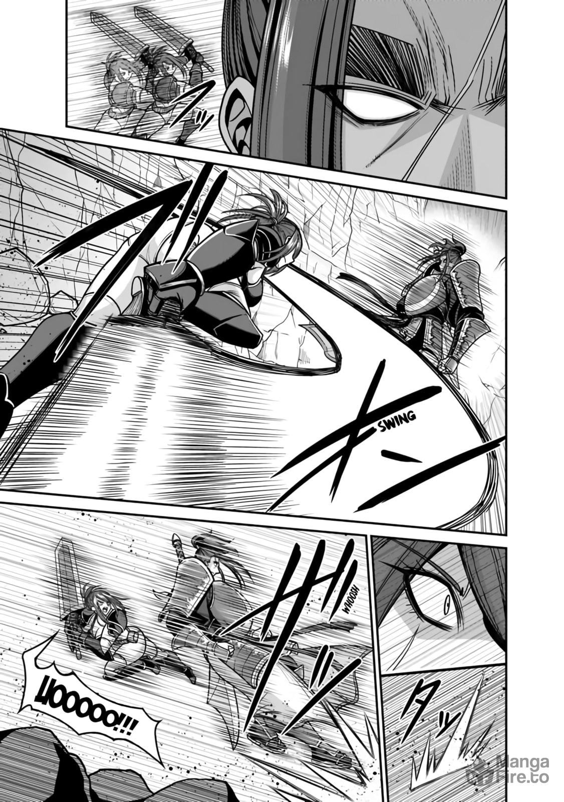 The Mighty Wielder of the Magic Sword, The Sword Warlord Miltos Attacks! page 23