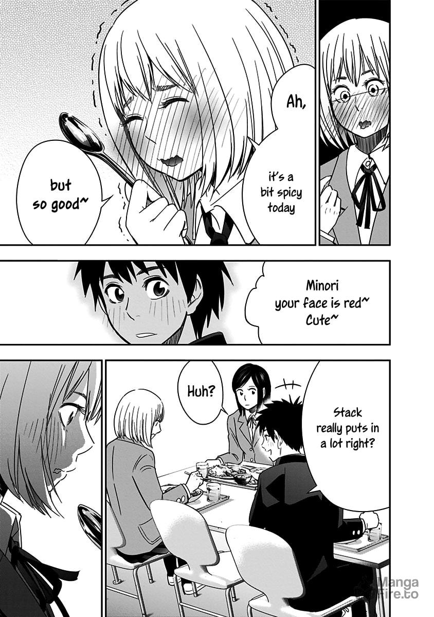 School Cafeteria and Mogusa-san page 17
