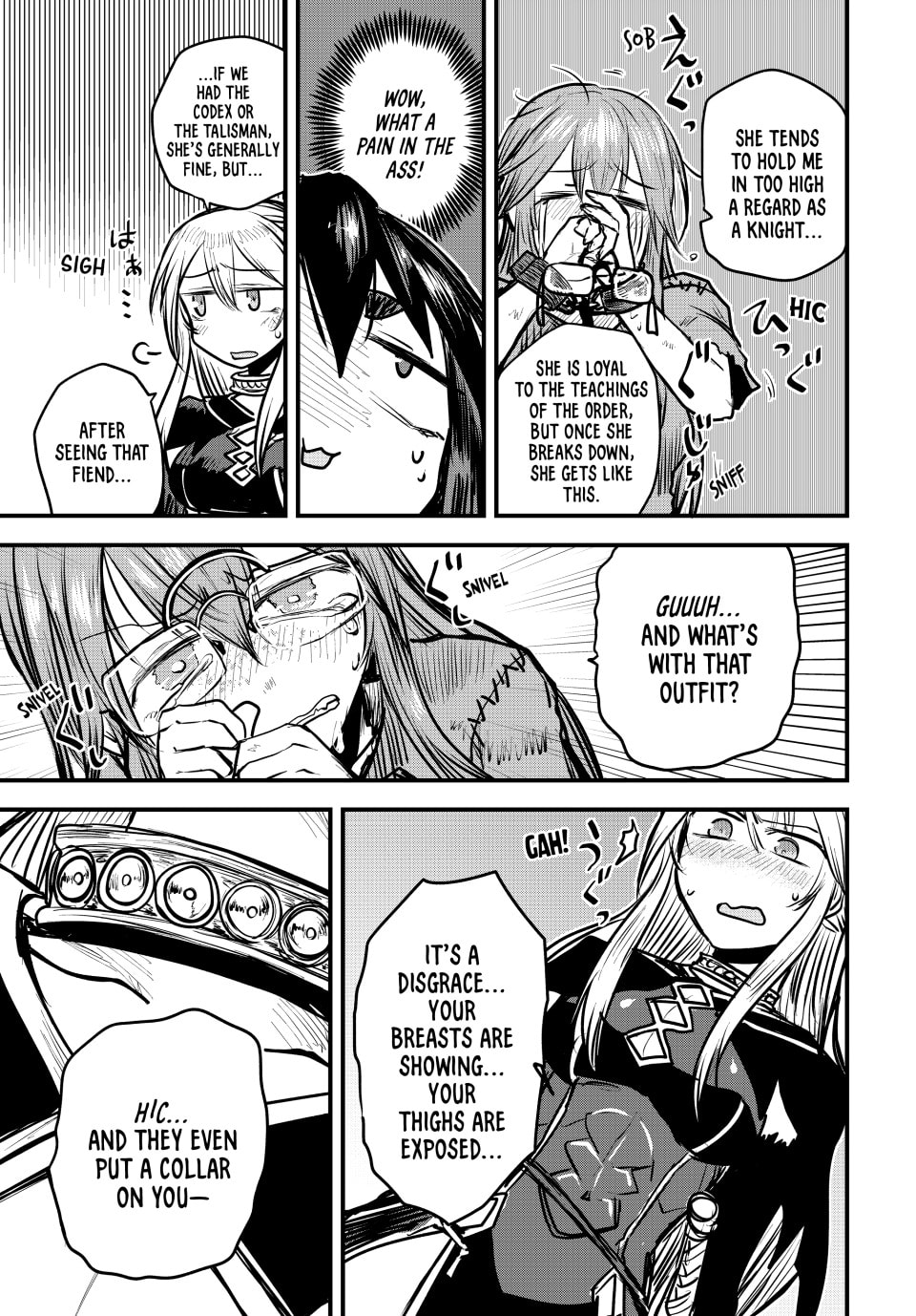 The encounter with the demons is man-made page 27