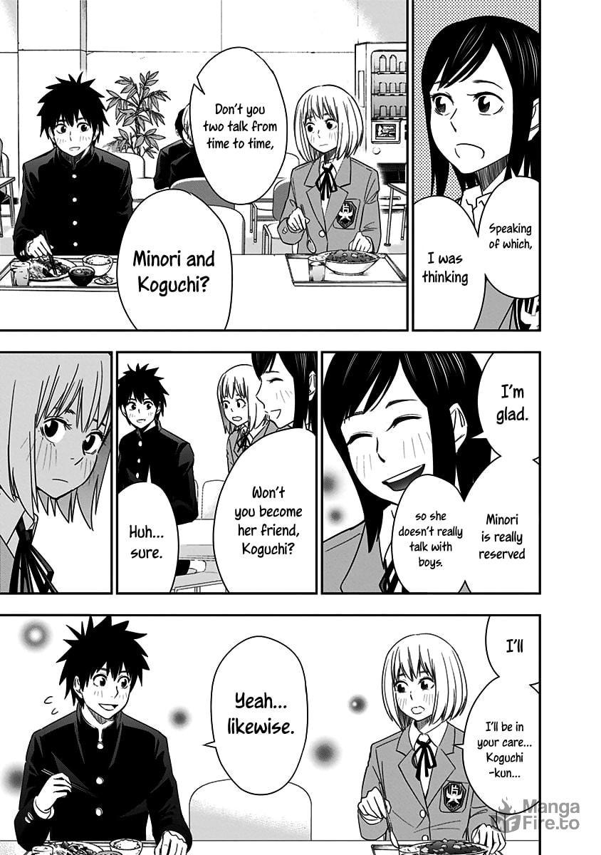 School Cafeteria and Mogusa-san page 19