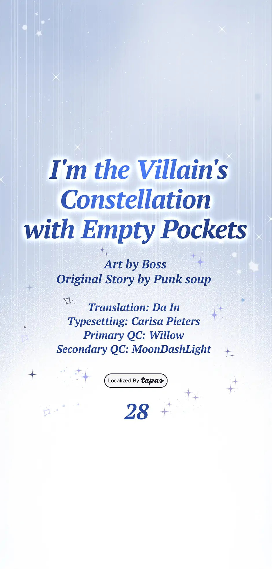 I'm the Villain's Constellation With Empty Pockets – Chapter 28 page 7