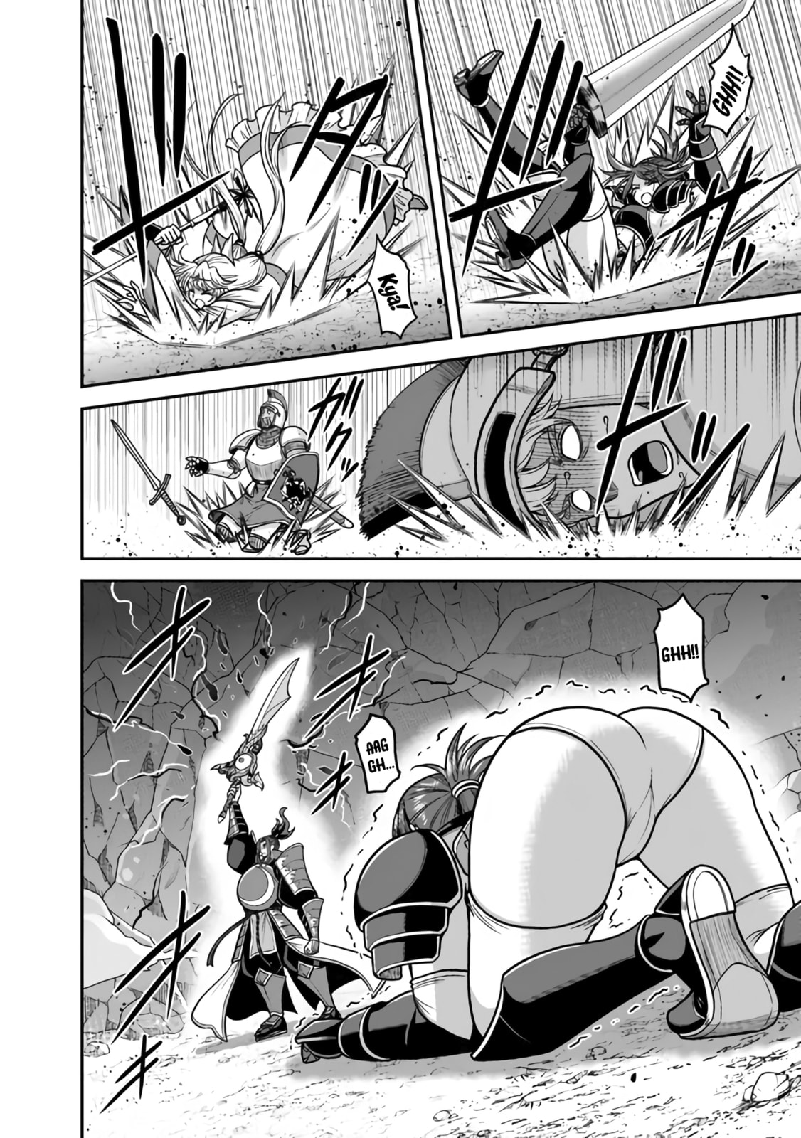 The Mighty Wielder of the Magic Sword, The Sword Warlord Miltos Attacks! page 28