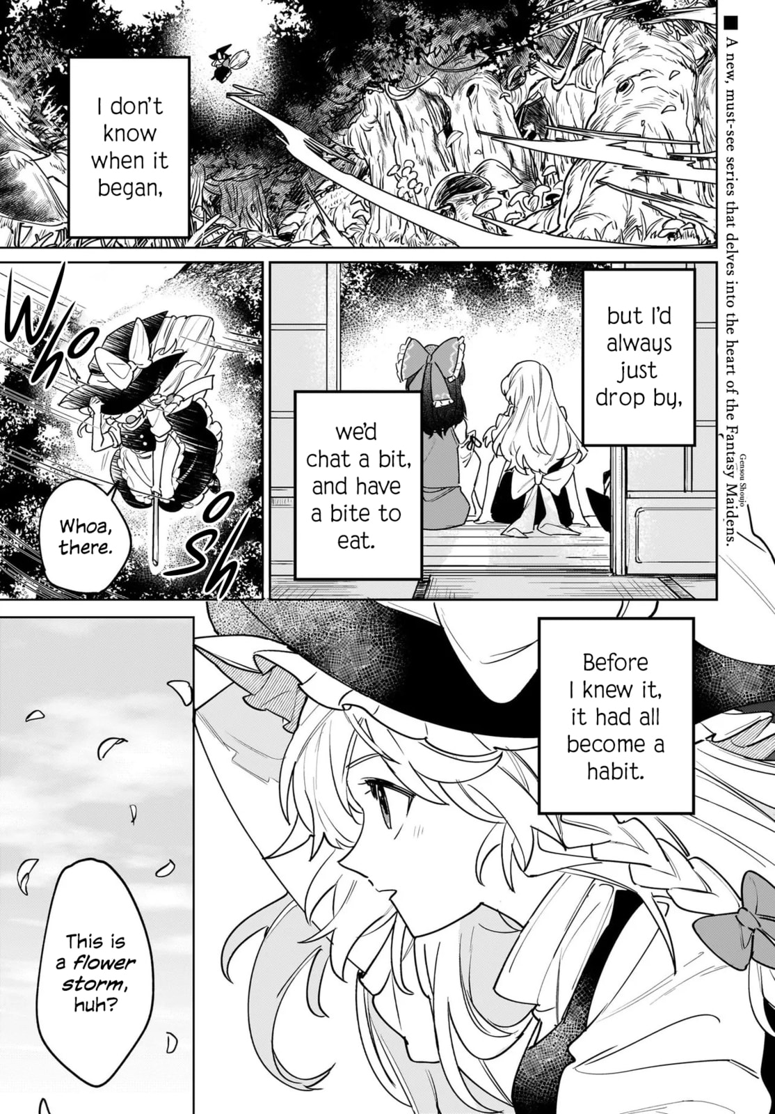 A Spring in Two Hues is Coming page 1