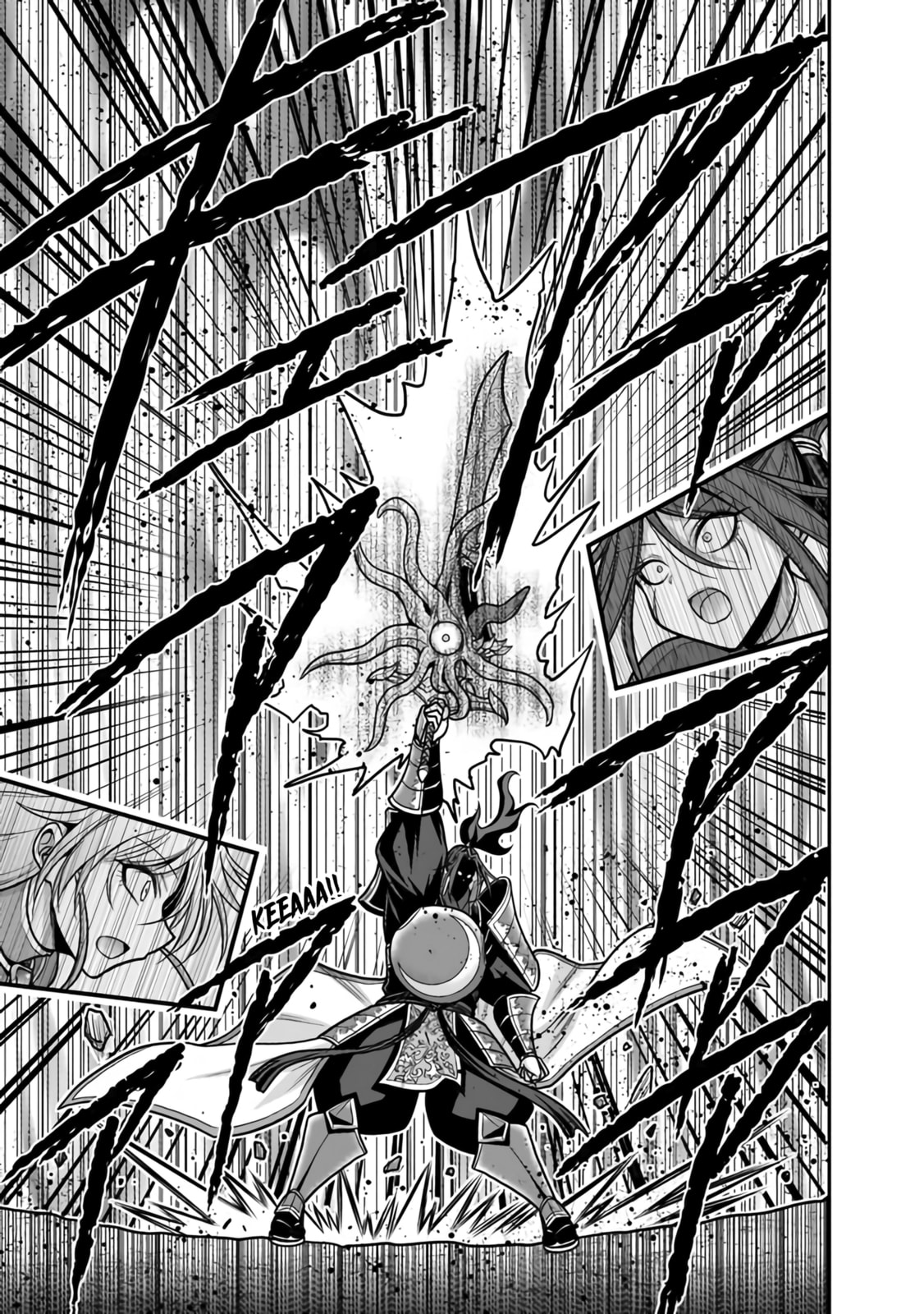 The Mighty Wielder of the Magic Sword, The Sword Warlord Miltos Attacks! page 27