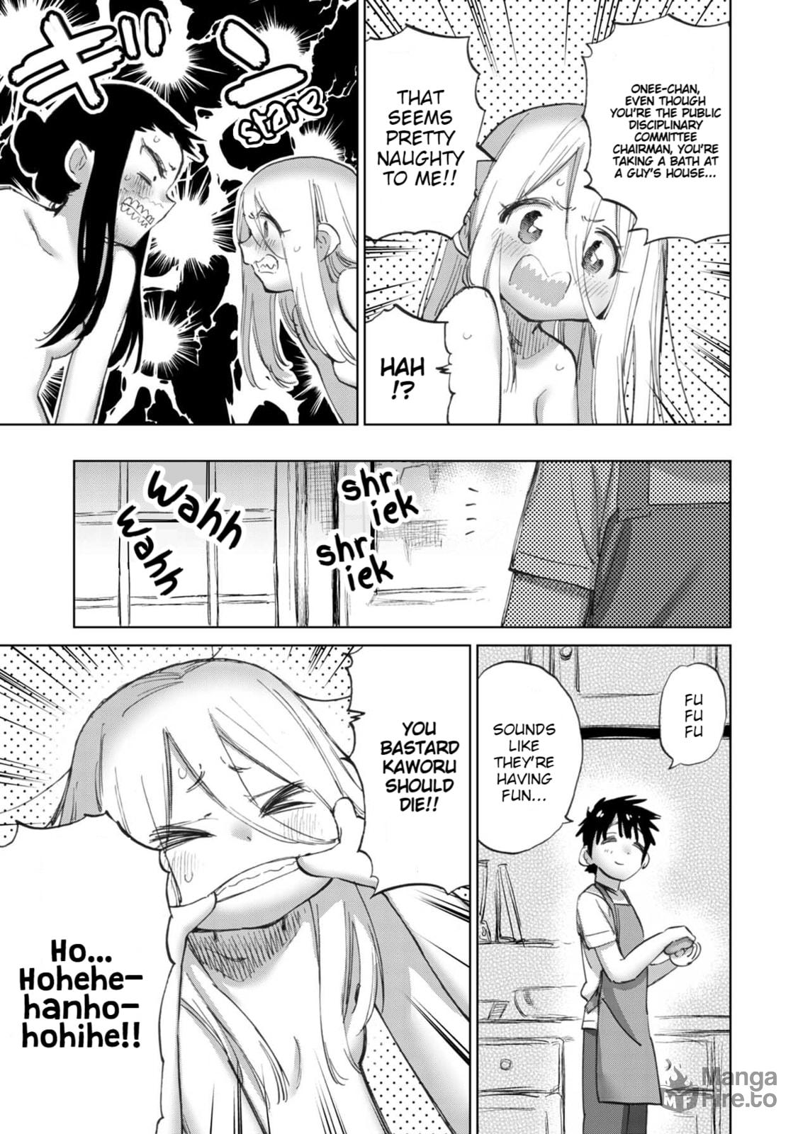 Kaworu and Ba-dump! Bath Time Alone With Two! page 5