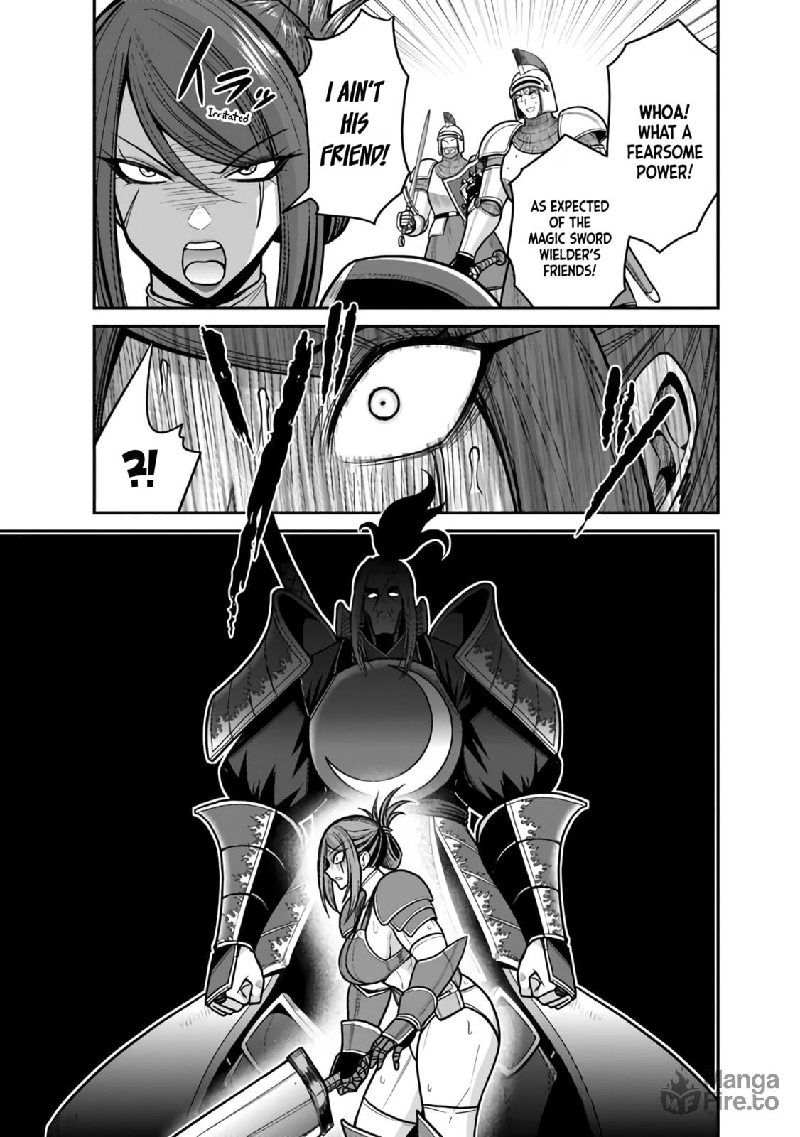 The Mighty Wielder of the Magic Sword, The Sword Warlord Miltos Attacks! page 19
