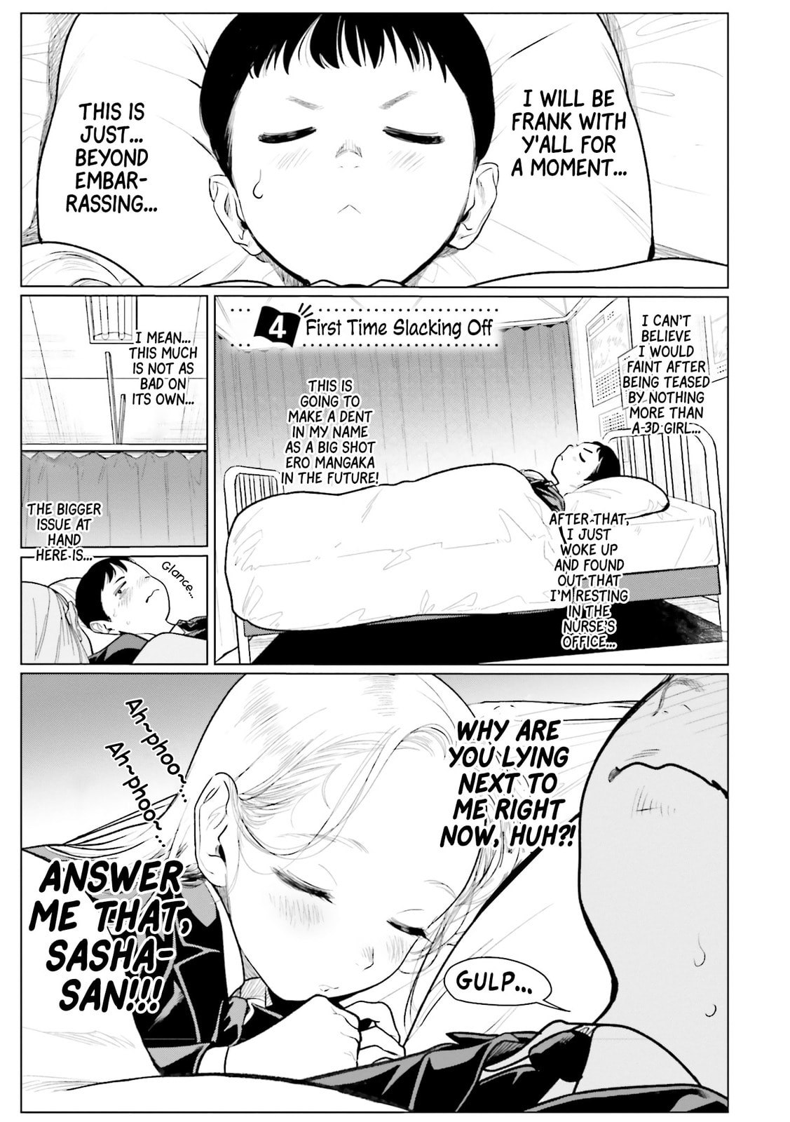 First Time Slacking Off page 0