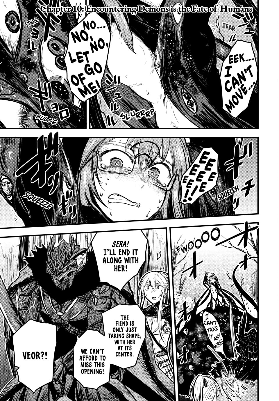 The encounter with the demons is man-made page 0