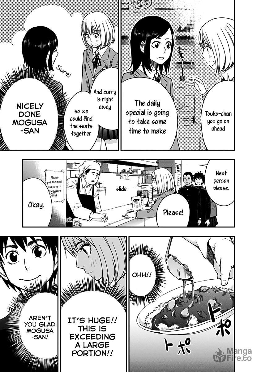 School Cafeteria and Mogusa-san page 11