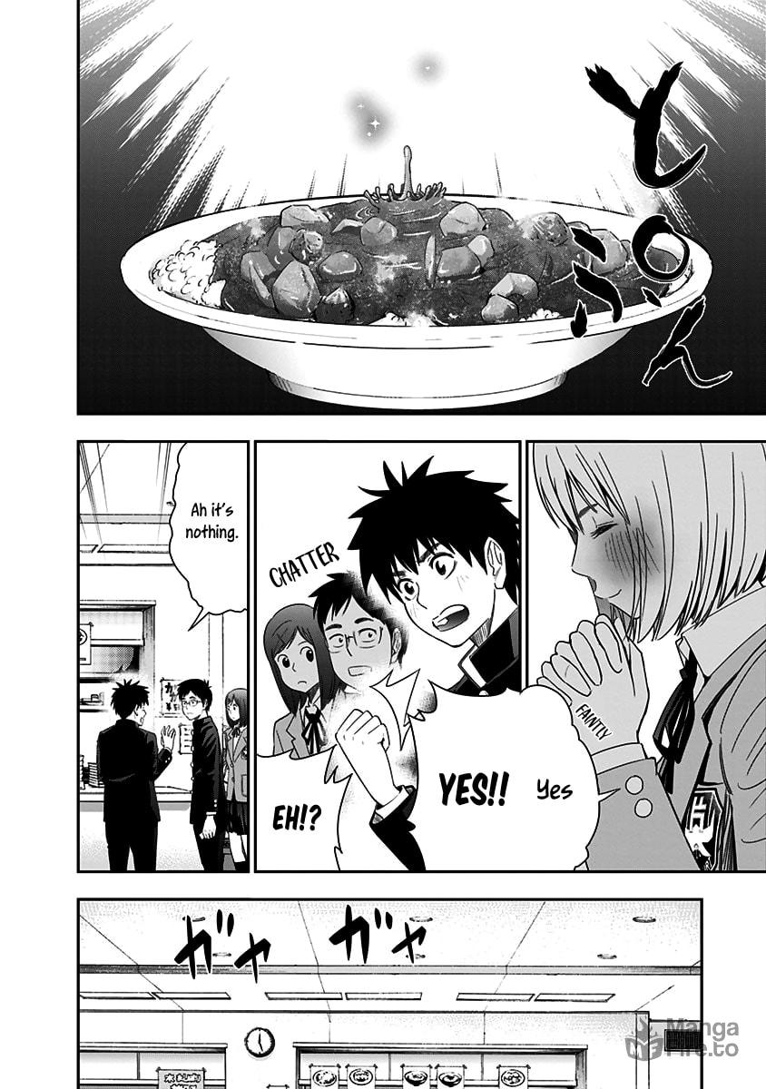 School Cafeteria and Mogusa-san page 14