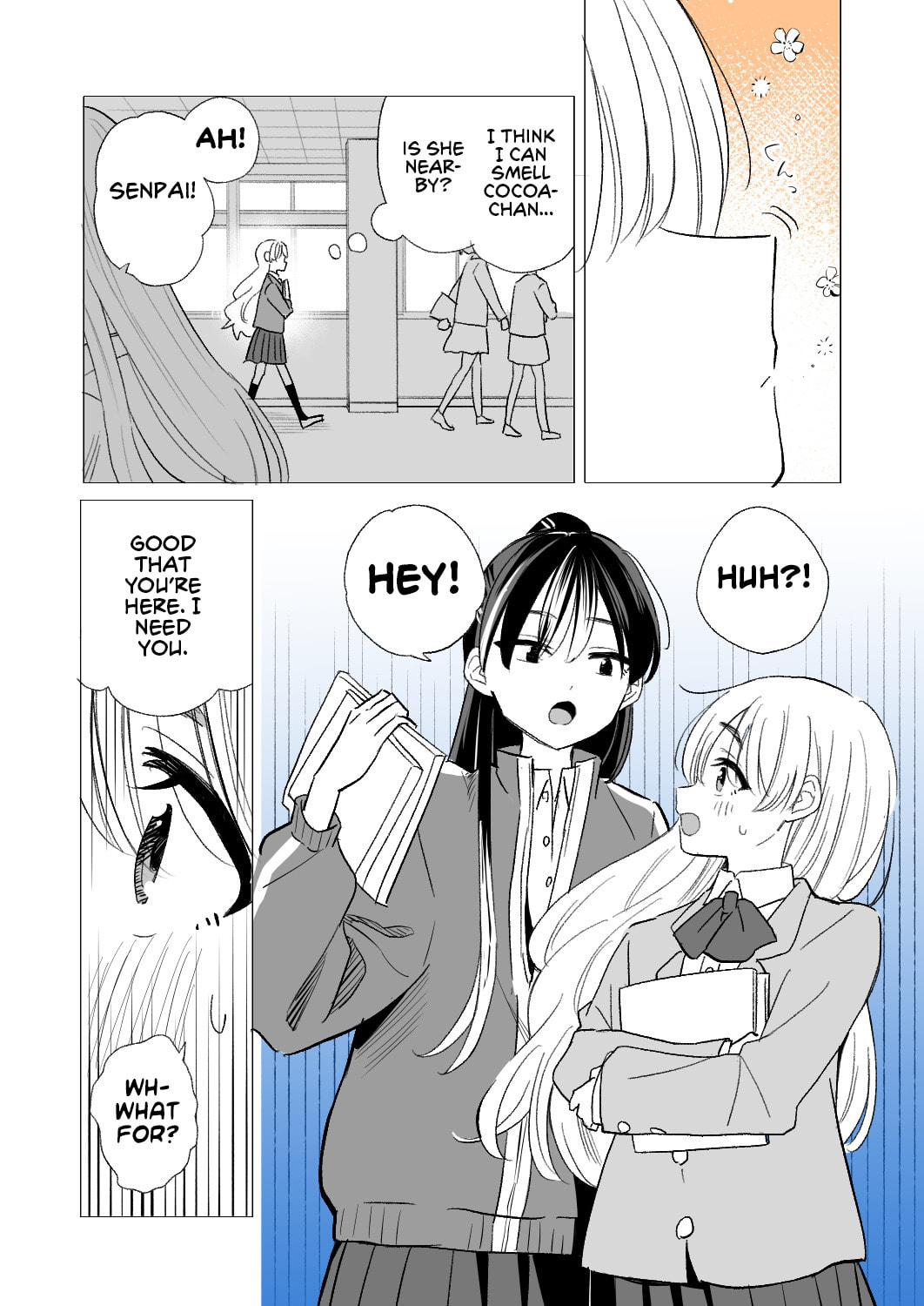 Crybaby and Cocoa Yuri (Colored) – Chapter 8 page 0