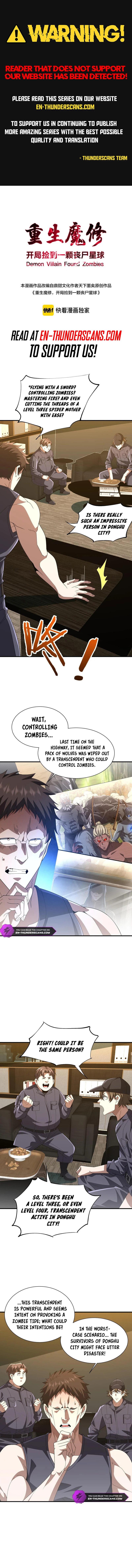 Reborn as a Demonic Cultivator, Picking Up a Zombie Planet at the Start – Chapter 15 page 0