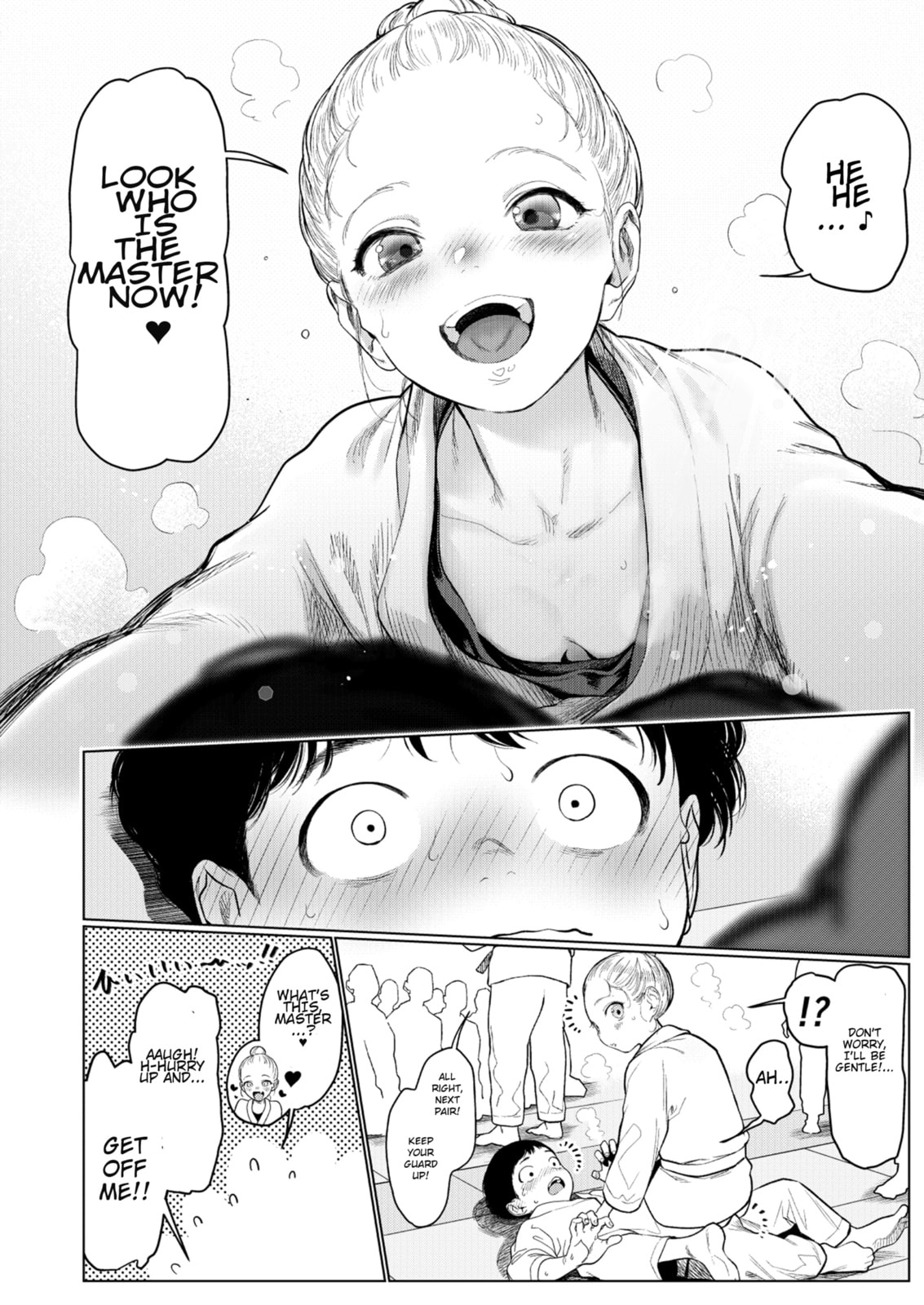 P.E. Judo class page 3