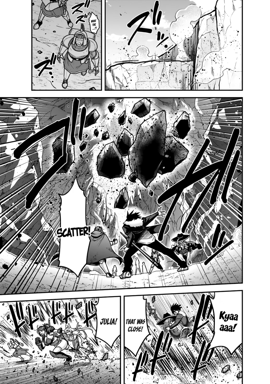 The Mighty Wielder of the Magic Sword, The Sword Warlord Miltos Attacks! page 7