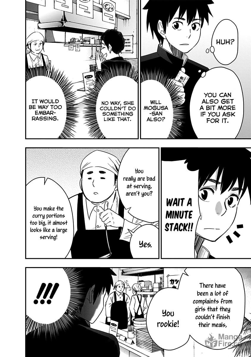 School Cafeteria and Mogusa-san page 8