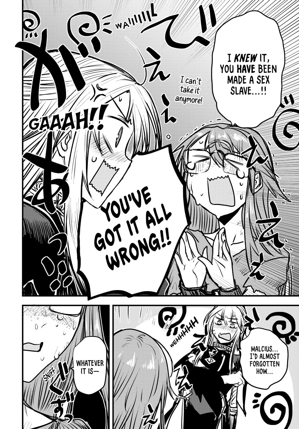 The encounter with the demons is man-made page 28