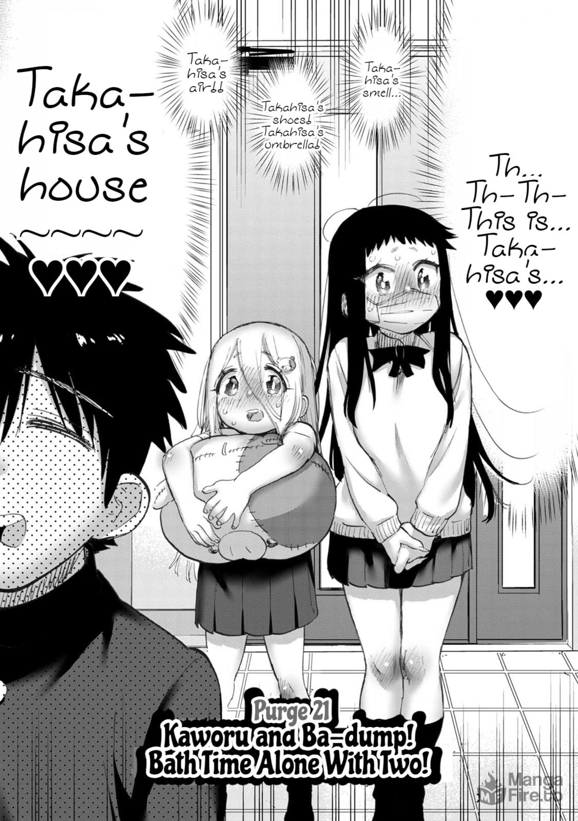Kaworu and Ba-dump! Bath Time Alone With Two! page 2