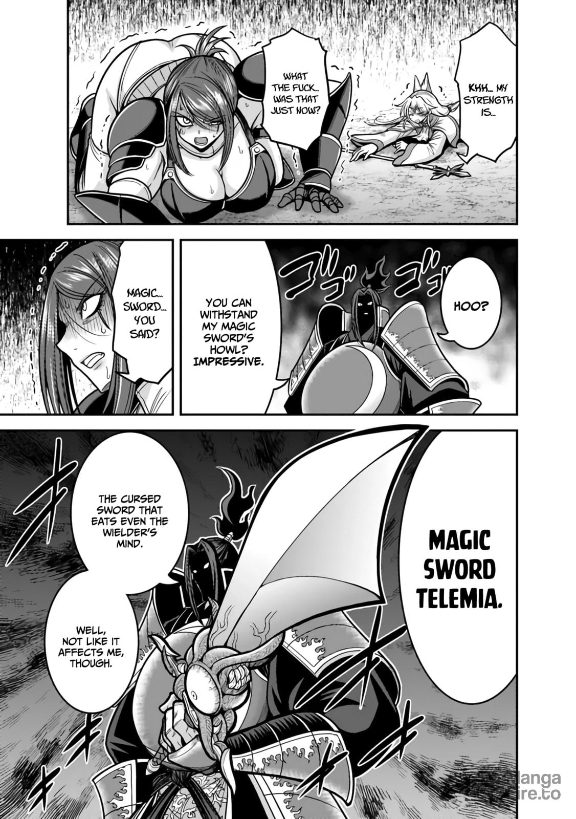The Mighty Wielder of the Magic Sword, The Sword Warlord Miltos Attacks! page 29