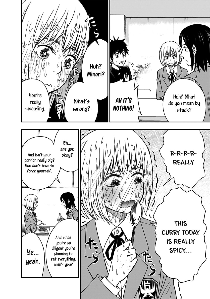 School Cafeteria and Mogusa-san page 18