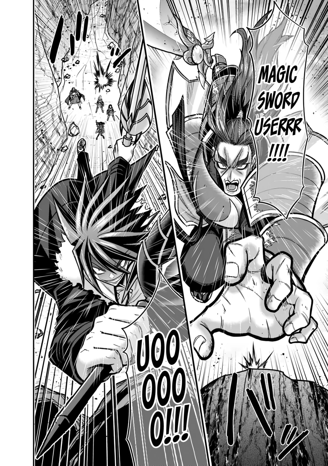 The Mighty Wielder of the Magic Sword, The Sword Warlord Miltos Attacks! page 12
