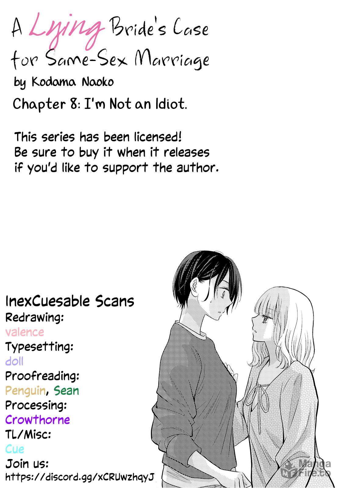 I'm Not an Idiot. page 38