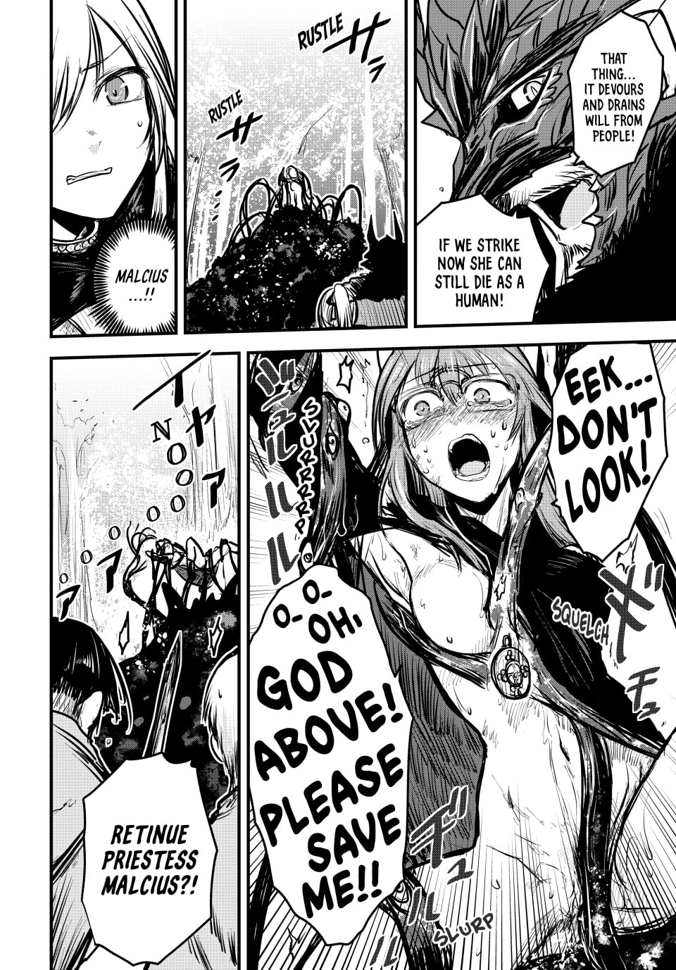 The encounter with the demons is man-made page 1